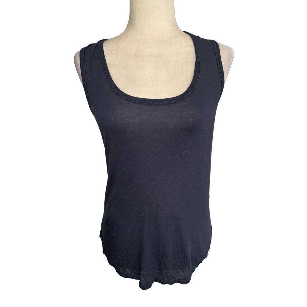 ATM Anthony Thomas Melillo Black Tank Top